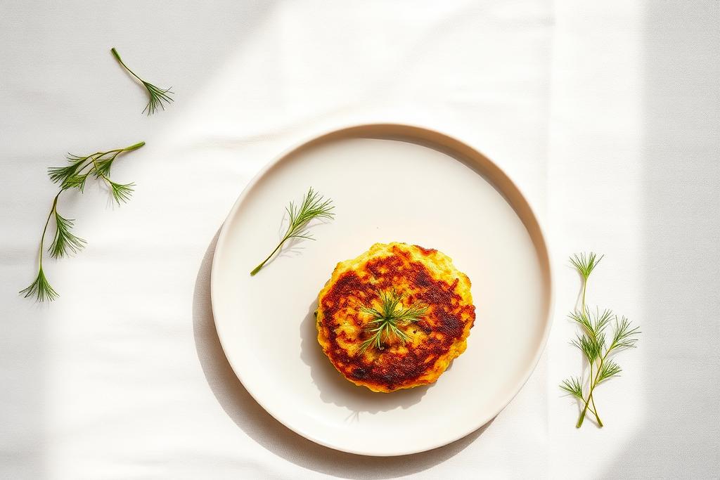 Chickpea, Courgette & Dill Fritters